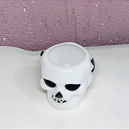 Balde Caveira Halloween 7cm