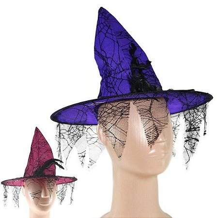 Chapeu De Bruxa Halloween - Verde