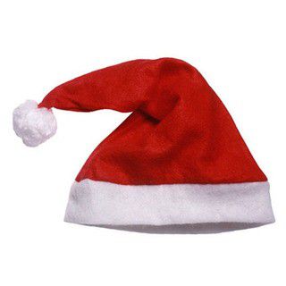 Gorro de Papai Noel - Vermelho