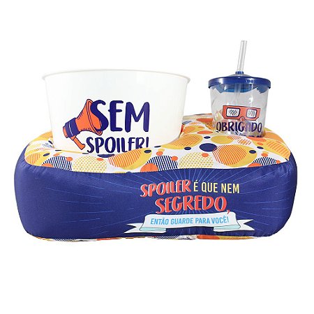Almofada de Pipoca Individual - Spoiler