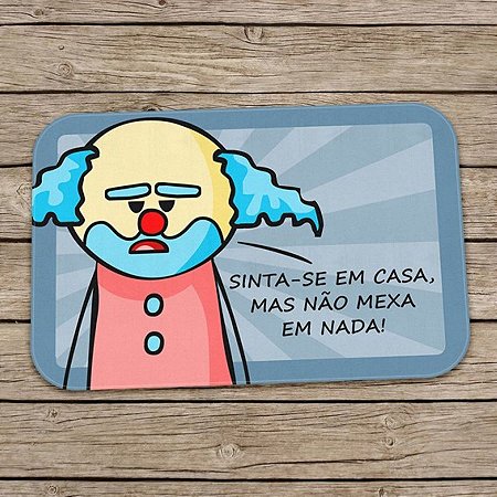 Tapete DrPepper Sinta-se em Casa mas nao mexa em nada
