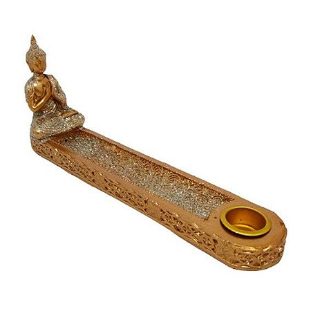 Porta Incenso de Resina com Glitter