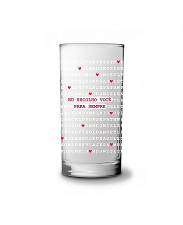 COPO MANCHESTER LOVE 300 ML - EU ESCOLHO VOCE (7898919016426)