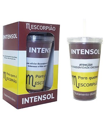 COPO ACRILICO PAREDE DUPLA ESCORPIAO 470 ML (7898919012268)