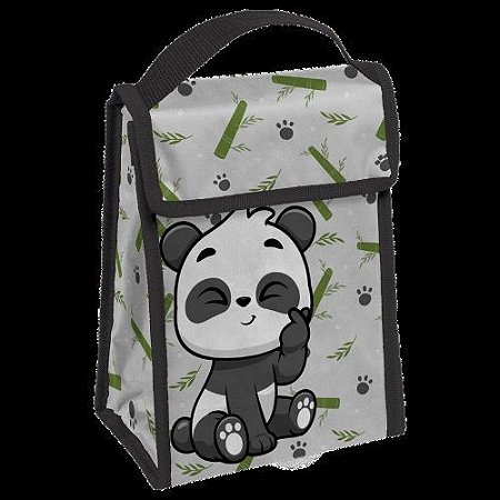 Lancheira Térmica Nylon - Panda