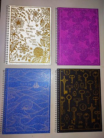Caderno Universitário 1 Matéria 80 Folhas 20x27,5cm - Stars