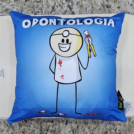 Almofada Profissoes - Odontologia