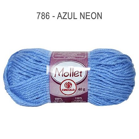 Fio de Lã Mollet 40gr 80m