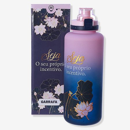 Garrafa de Plástico Max 1,65LT - Seja Seu Próprio Incentivo