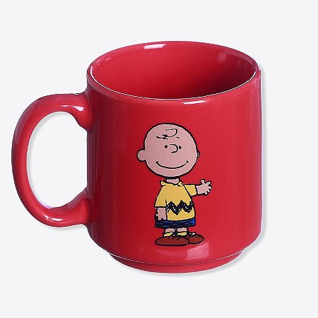 Mini Caneca de Cerâmica 100ML - CHARLIE BROWN