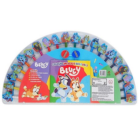 Kit para Colorir - Universo das Cores BLUEY
