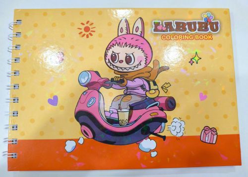Caderno para Colorir 48 Ilustrações - LABUBU