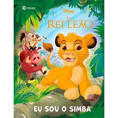 Livro Capa Dura "Eu Sou o Simba"
