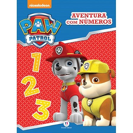 Livro Grampeado de Atividades Patrulha Canina - Aventura com Números
