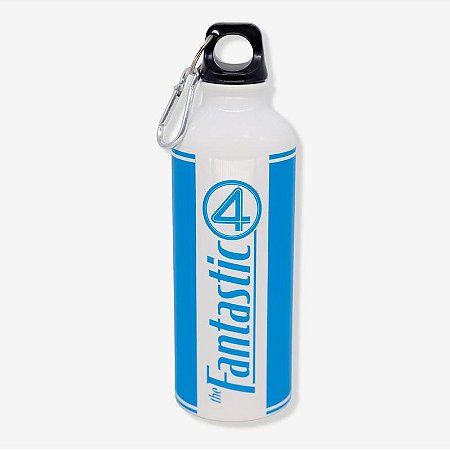 Garrafa de Aluminio 500ML c/ Mosquetao - 4 FANTASTICO