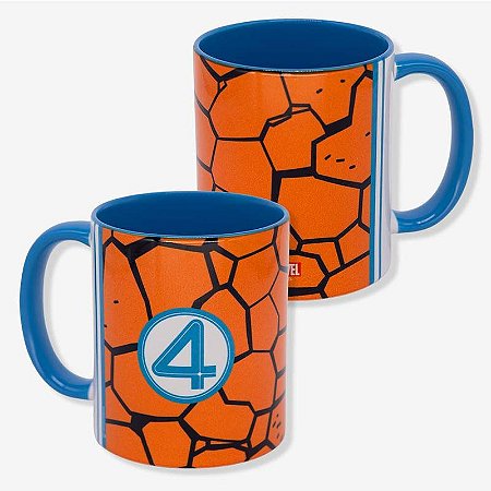 Caneca de Cerâmica 350ML - 4 FANTASTICO COISA