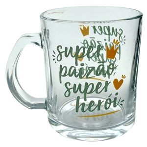 Caneca de Vidro 320ml - Paizão