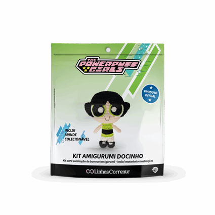Kit Amigurumi - DOCINHO - MENINAS SUPERPODEROSAS
