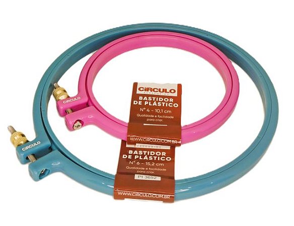 Kit Bastidor de Plástico 4 e 6 - 2 peças