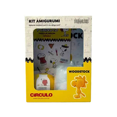 KIT AMIGURUMI PEANUTS - WOODSTOCK