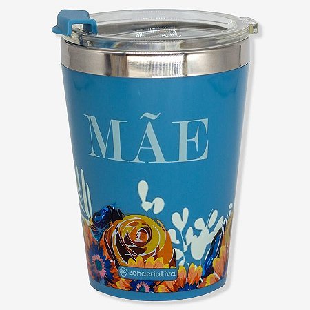 Copo Térmico Aço Inox 300ML - MAE GARDEN