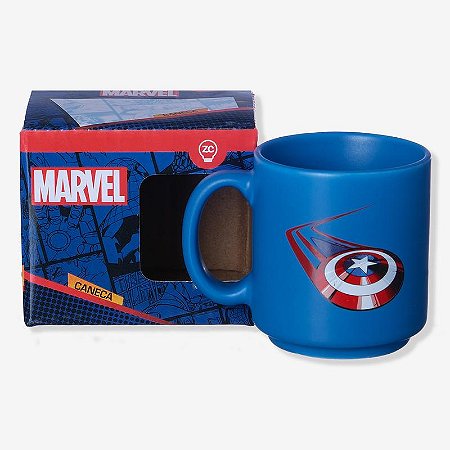 Mini Caneca de Cerâmica 100ML - CAPITAO AMERICA