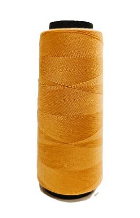 Linha de Costura 100% Poliester 1371m 1500j - Cor Laranja cód. 144