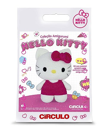 Kit Amigurumi - Hello Kitty Look Rosa