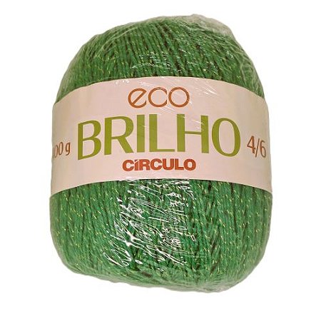 Barbante Eco Brilho 4/6 400g - Cor Bandeira Cód. 5286