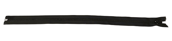 Ziper Nylon Destacável N5 50cm - Preto