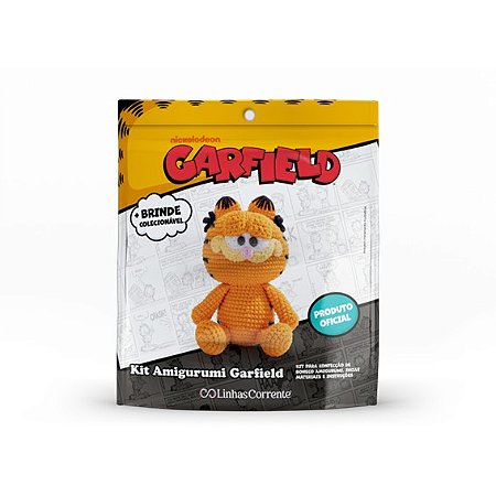 Kit Amigurumi - Garfield