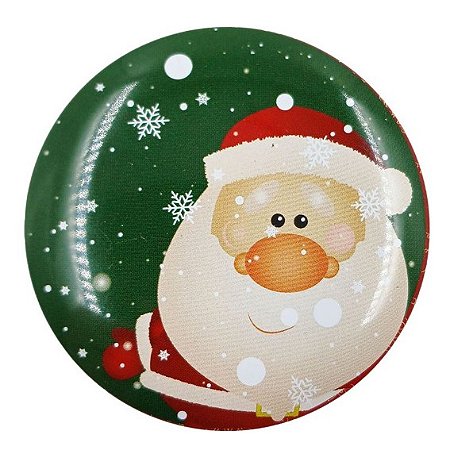 Vela Aromática Lata Decorativa 6cm x 4cm - Natal