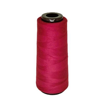 Linha de Costura 100% Poliester 1371m 1500j - Cor Vermelho Lipstick Cód. 516