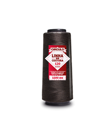 Linha de Costura 100% Poliester 1371m 1500j - Cor Raiz cód. 498
