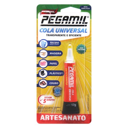 Cola Universal p/ Artesanato Pegamil - 17gr