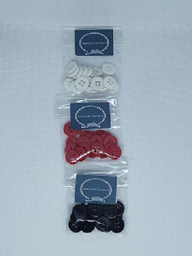 Kit com Botões de 10mm