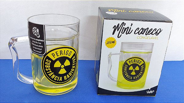 Mini Caneco Congelável 250ml - Radioativo