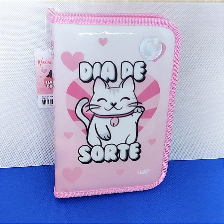 Necessaire c/ Divisória - Lucky Cat