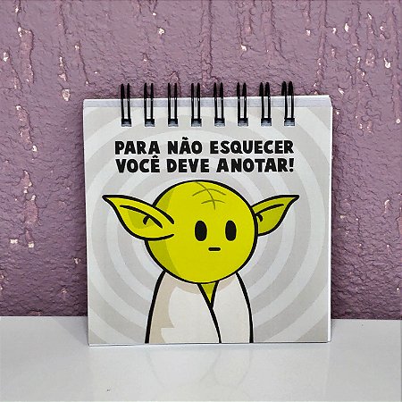 Bloco de Anotações Star Wars 60 folhas