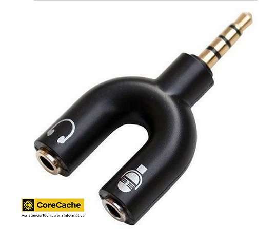 Splitter p2 fone e microfone Clearance