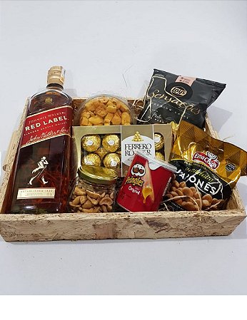 Cesta de Bebidas Whisky Luxo