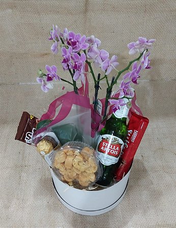 Orquídea e Amor - Cesta de Café da Manhã, Arranjos de Flores, Cestas de  Bebidas, Cestas de Chocolate, Buquê de Rosas