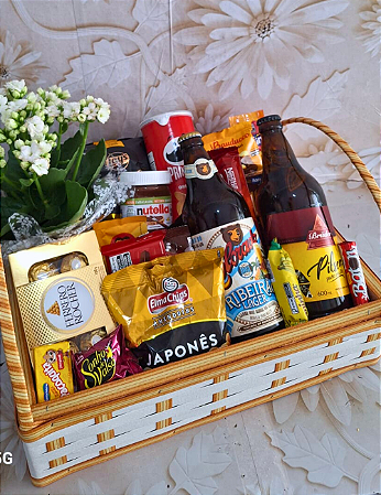 Cesta Mix e Cerveja