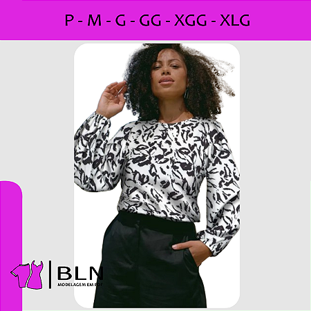 Blusa Básica Mg Longa
