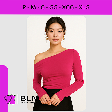 Blusa Ombro Caído