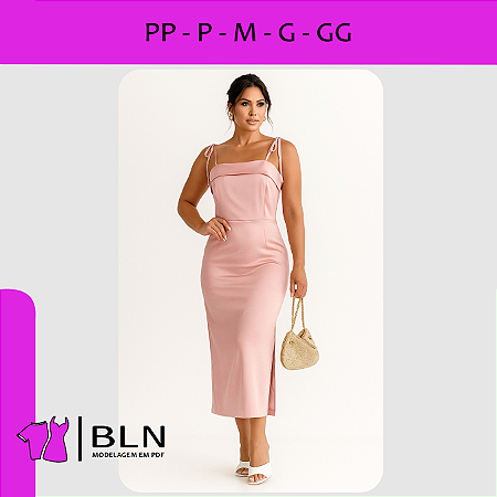 Vestido Alcinhas de Amarrar