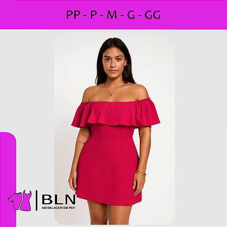 Vestido Ciganinha Alfaiataria