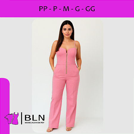 Macacão Longo Ajustado