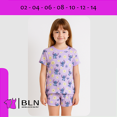 Pijama Curto Menina