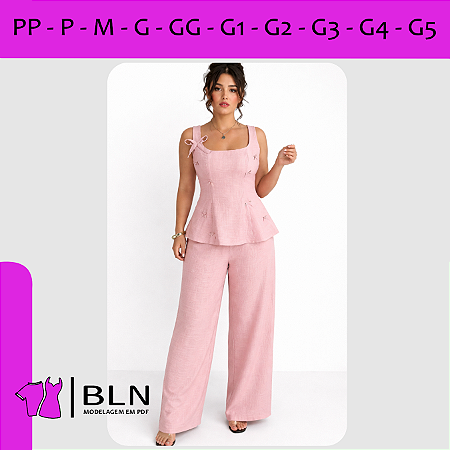 Conjunto Regata Laço + Calça